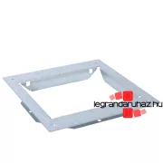   Legrand Szerelő lemez betonpadlóba univerzális betondobozhoz, standard és perem nélküli 12/18 modulos padlódobozhoz, Legrand 088082