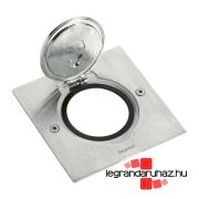   Legrand négyzetes padlódoboz rozsdamentes acél, Legrand 089700
