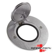 Legrand kerek padlódoboz rozsdamentes acél, Legrand 089701