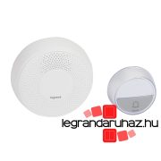   Legrand Vezeték nélküli csengő STANDARD szett fehér elemes, Legrand 094252