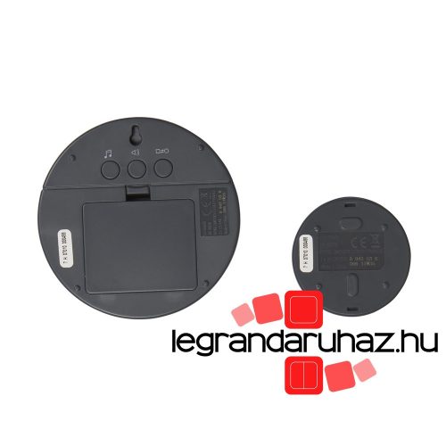 Legrand Vezeték nélküli csengő STANDARD szett antracit elemes, Legrand 094253