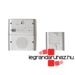 Legrand Vezeték nélküli csengő PRÉMIUM szett alumínium elemes, Legrand 094271