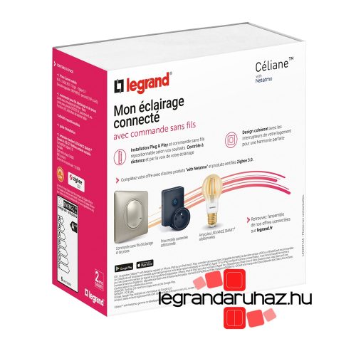 Legrand Smart lighting okos világítás kezdőcsomag - Céliane with Netatmo, Legrand 199111
