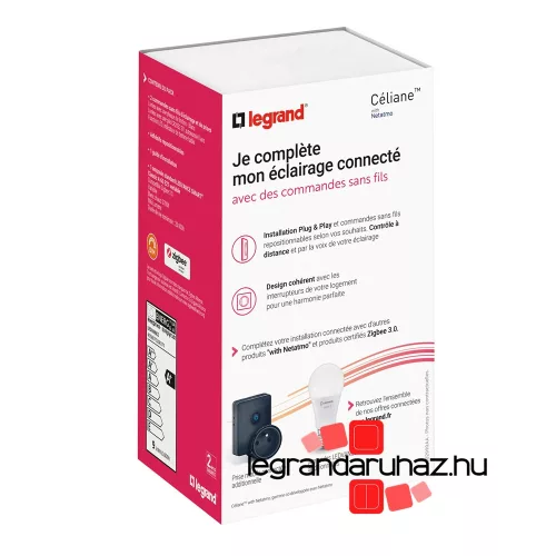 Legrand Smart lighting okos világítás kezdőcsomag - Céliane with Netatmo, Legrand 199130