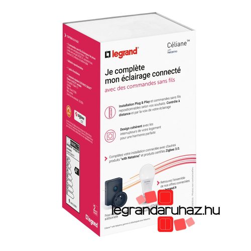 Legrand Smart lighting okos világítás kezdőcsomag - Céliane with Netatmo, Legrand 199131