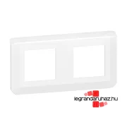   Legrand Program Mosaic keret 2x2 modulos, fehér , Legrand 277804L
