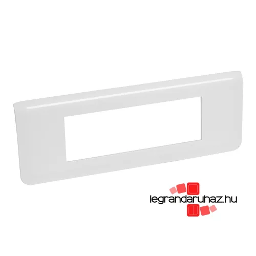 Legrand Program Mosaic keret 1x6 modulos, vízszintes, fehér , Legrand 277816L