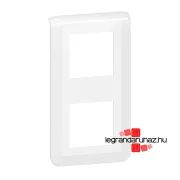   Legrand Program Mosaic keret 2x2 modulos, függőleges, fehér , Legrand 277822L