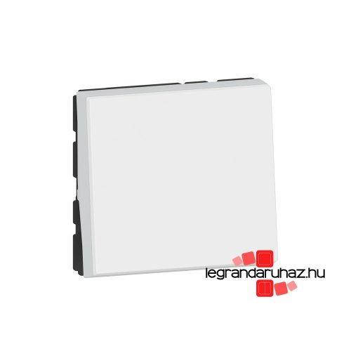 Legrand Program Mosaic váltókapcsoló 10A, 2 modulos, fehér , Legrand 278011L