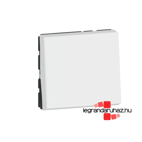 Legrand Program Mosaic nyomó 6A, 2 modulos, fehér , Legrand 278040L