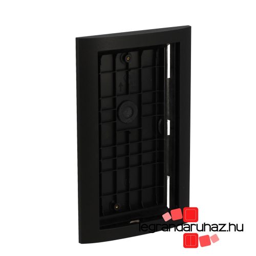 Legrand Bticino 2 vezetékes (SCS buszos) kaputelefon kiegészítő: takaró- és rögzítőkeret süllyesztett szereléshez, fekete, Legrand 343063