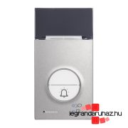   Legrand Bticino 2 vezetékes (SCS buszos) kaputelefon kiegészítő audió kaputábla előlap: fém, LINEA 3000, szürke, Legrand 343072