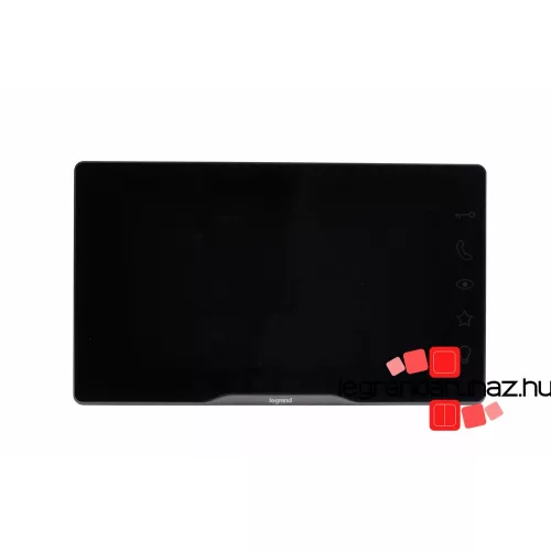 Legrand 2 vezetékes EASYKIT Plus videó kaputelefon szett: színes videó (7''), bővíthető 1 lakásos, adapterrel, tükörhatású, Legrand 368910