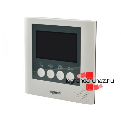 Legrand kiegészítő 2 vezetékes 4,3"-os beltéri egység, Legrand 369115