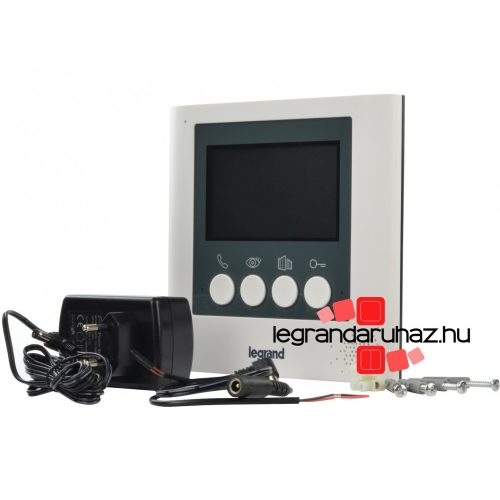 Legrand kiegészítő 2 vezetékes 4,3"-os beltéri egység, Legrand 369115