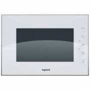   Legrand kiegészítő 2 vezetékes 7"-os FEHÉR beltéri egység, Legrand 369235