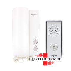   Legrand 3-vezetékes audió kaputelefon szett, 1 lakásos, Legrand 369500