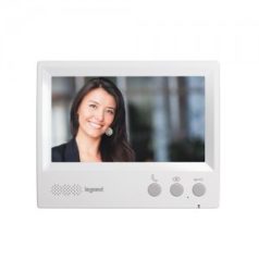   Legrand 4-vezetékes színes videó kaputelefon kiegészítő 7"-os beltéri egység, kihangosított, Legrand 369585