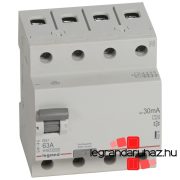   Legrand RX3 áram-védőkapcsoló 4P 63A A 30MA, Legrand 402076