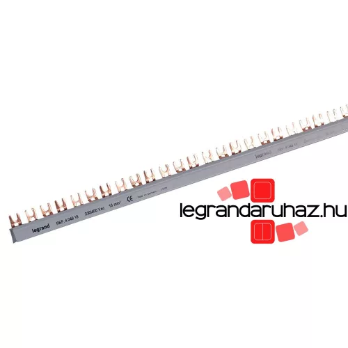 Lexic fésűs sín villás 3P 19x3P, Legrand 404918