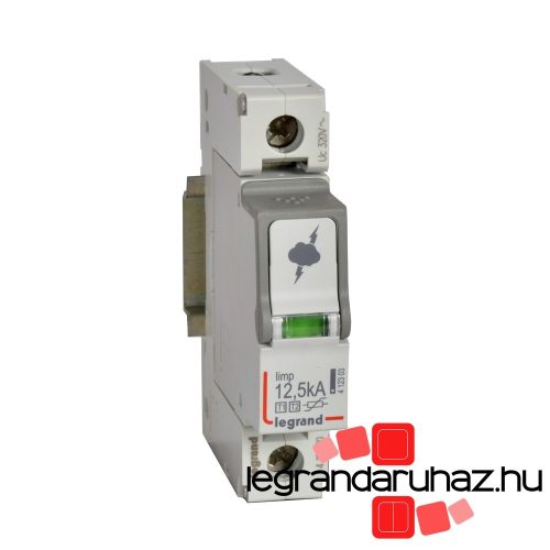 Legrand Túlfeszültség-levezető T1+T2 12,5KA 1P, Legrand 412270