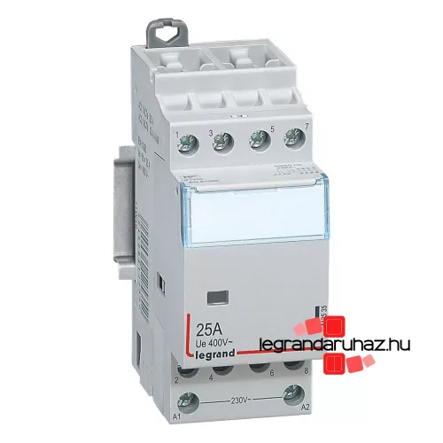 Legrand CX3 moduláris kontaktor 25A 230V 4Z, Legrand 412535