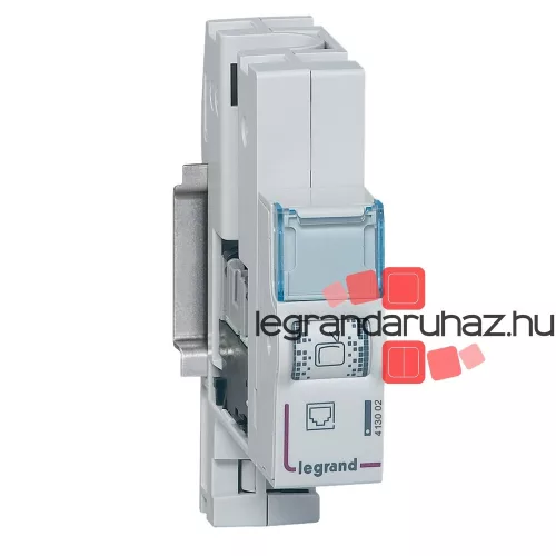 Legrand LEGRAND otthoni hálózatok kalapsíre szerelhető RJ45 port Cat6 árnyékolatlan (UTP) 250MHz - 1 Gigabit/s, Legrand 413001