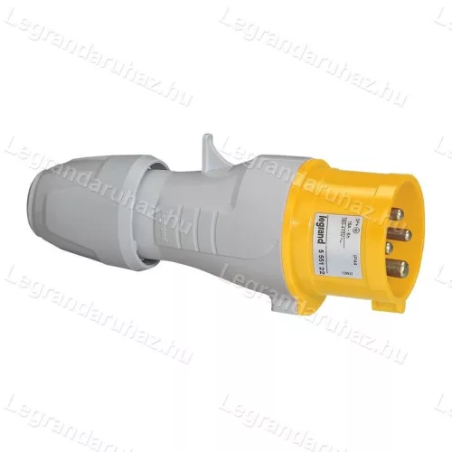 Legrand P17 Tempra PRO Dfh-162k06m 230V IP44 hordozható dugó, Legrand 555124