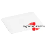 Legrand Pop-up doboz bútorlapba, üres, 4 modul, rögzítőkerettel és kábeltartó dobozzal, fehér, Legrand 654001