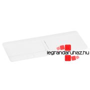   Legrand Pop-up doboz bútorlapba, üres, 8 modul, rögzítőkerettel és kábeltartó dobozzal, fehér, Legrand 654004