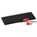 Legrand Pop-up doboz bútorlapba, üres, 8 modul, rögzítőkerettel és kábeltartó dobozzal, fekete, Legrand 654005