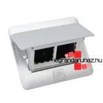 Legrand Pop-up doboz, üres, 4 modulos, alumínium, Legrand 654014