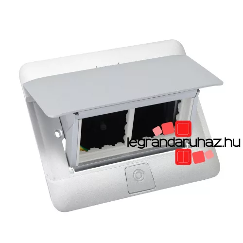 Legrand Pop-up doboz, üres, 4 modulos, alumínium, Legrand 654014