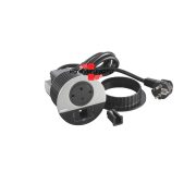   Legrand Incara Disq 80 - bútorba süllyeszthető 2P+F + USB A+C + kábelkivezető aljzat, 2m kábellel, alumínium, Legrand  654716