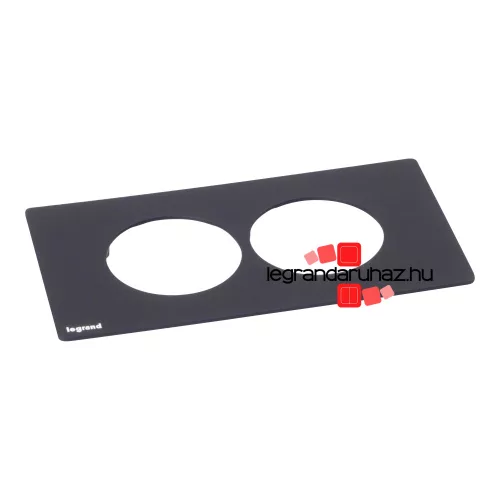 Legrand Incara Disq In 2 burkolat, fekete, Legrand  654757