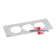   Legrand Incara Disq In 3 burkolat, alumínium, Legrand  654759