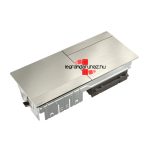 Legrand Incara Pop-up - bútorba süllyeszthető, 2x4 modul üres, rozsdamentes acél, Legrand  654804