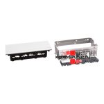 Legrand Incara Pop-up - bútorba süllyeszthető, 8 modul üres, alumínium, Legrand  654811