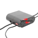 Legrand Incara Link'on bővíthető (kat. Szám: 654889-cel) elosztóállomás, 4x2P+F + 2xUSB A+C + HDMI és 2,5m kábellel, fekete, Legrand  654887