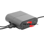 Legrand Incara Link'on bővíthető (kat. Szám: 654889-cel) elosztóállomás, 4x2P+F + 2xUSB A+C + HDMI és 2,5m kábellel, fekete, Legrand  654887