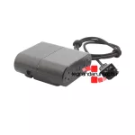 Legrand Incara Link on elosztóállomás kiegészítő (kat. Szám: 654887/88-hoz csatlakoztatható), 4x2P+F + 2xUSB A+C, 1,5 m Wieland kábellel, fekete, Legrand  654889
