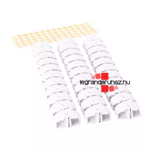 Legrand Incara kábelvezető hernyó, 2 rekeszes, 1,2m, szürke, Legrand  654992