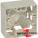 Legrand Niloé egyes kiemelő keret bézs, Legrand 664898