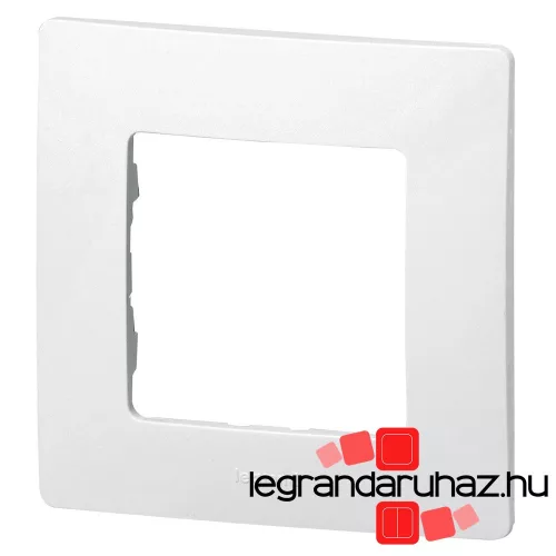 Legrand Niloé egyes keret fehér, Legrand 665001