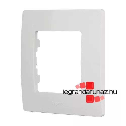 Legrand Niloé egyes keret fehér, Legrand 665001