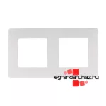 Legrand Niloé kettes keret fehér, Legrand 665002