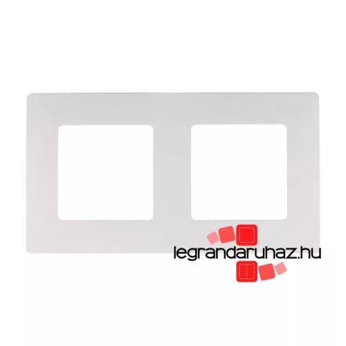 Legrand Niloé kettes keret fehér, Legrand 665002