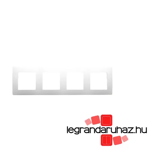 Legrand Niloé négyes keret fehér, Legrand 665004