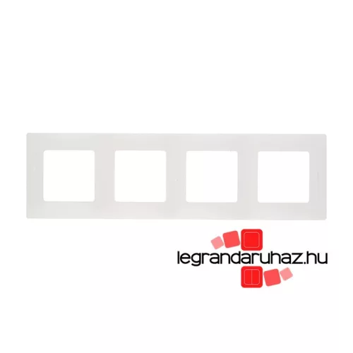 Legrand Niloé négyes keret fehér, Legrand 665004