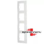 Legrand Niloé négyes keret fehér, Legrand 665004